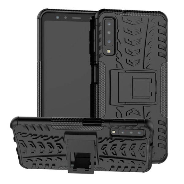 Generic Offroad Samsung Galaxy A7 (2018) Cover - Helt Sort Black