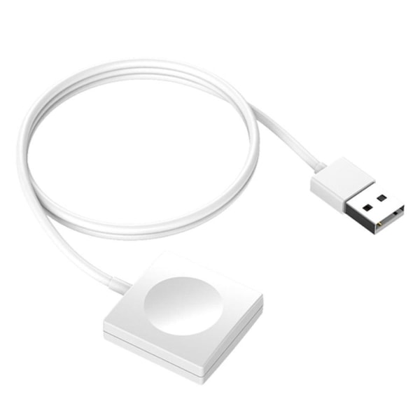 Generic 1m Apple Watch (45mm) Usb Magnetic Charging Dock Cable - White