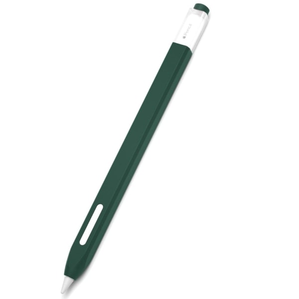 Generic Apple Pencil 2 Silicone Cover - Blackish Green
