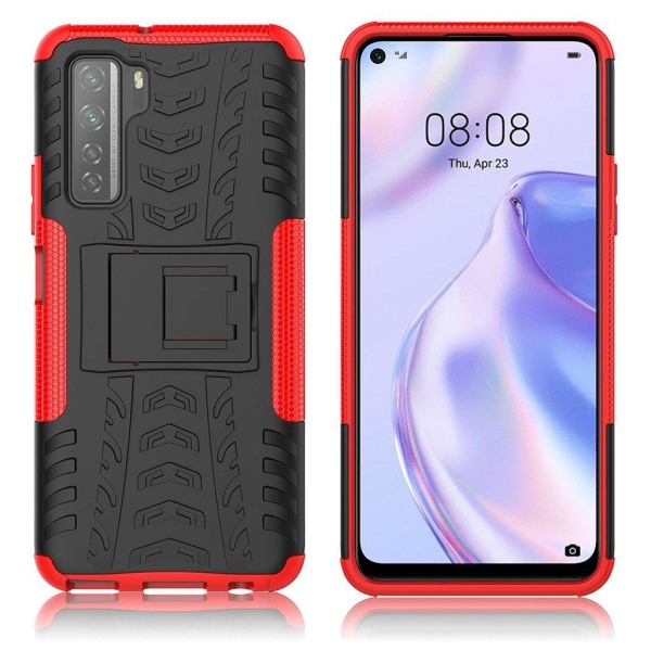 Generic Offroad Cover - Huawei P40 Lite 5g Rød Red