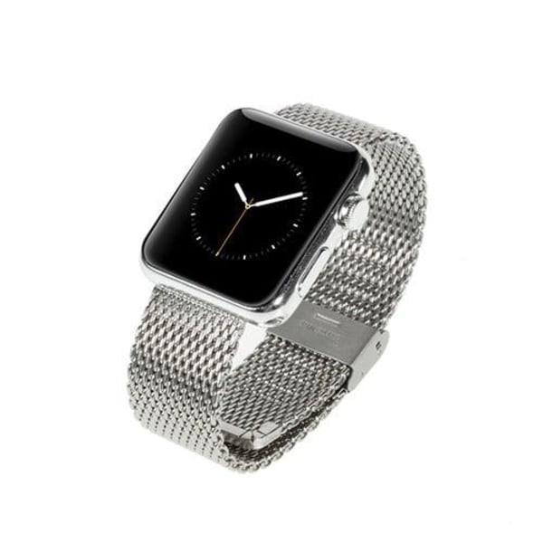 Generic Metal Apple Watch Armbånd 42mm - Sølv Silver Grey