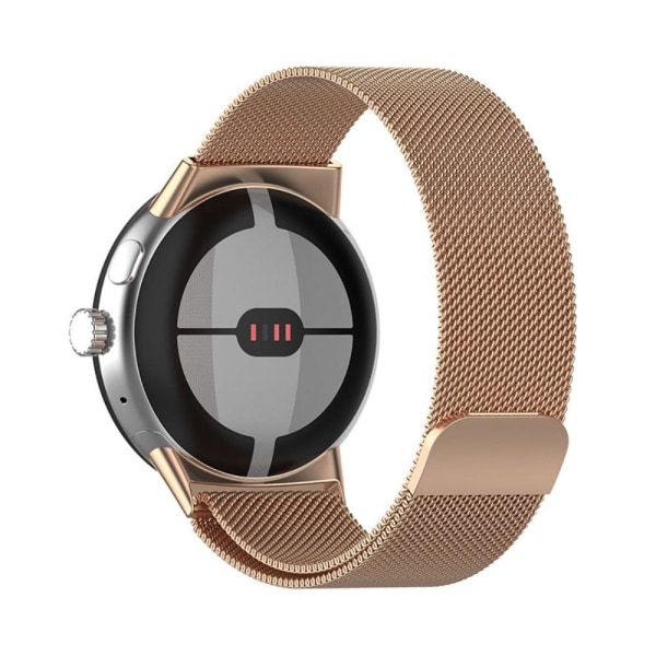 Generic Google Pixel Watch Milanese Metal Strap - Rose Gold Pink