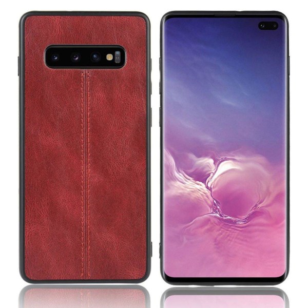 Generic Admiral Samsung Galaxy S10 Cover - Rød Red