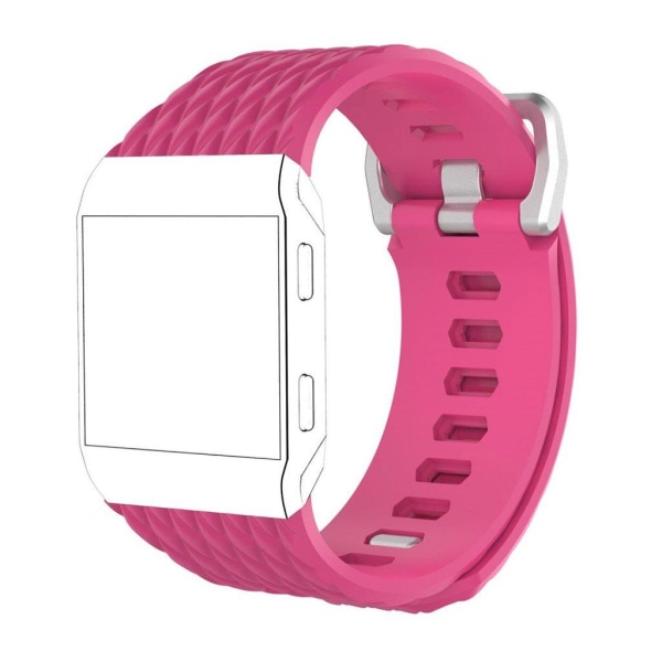 Generic Fitbit Ionic Silikone Rem - Rosa Størrelse S Pink