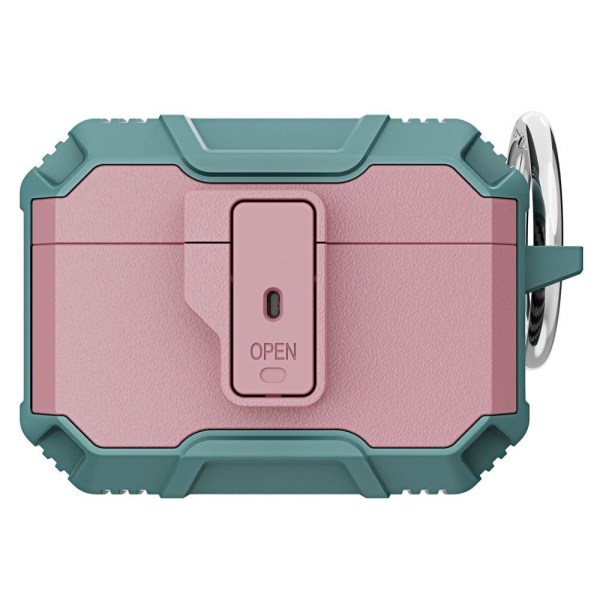 Generic Airpods Pro Charging Case - Grey Green / Pink