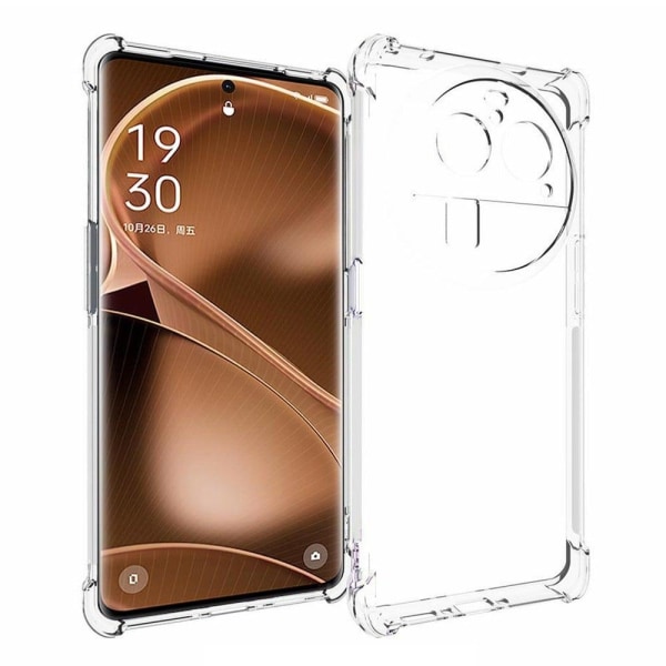 Generic Lux-case Airbag Cover For Oppo Find X6 Pro Transparent
