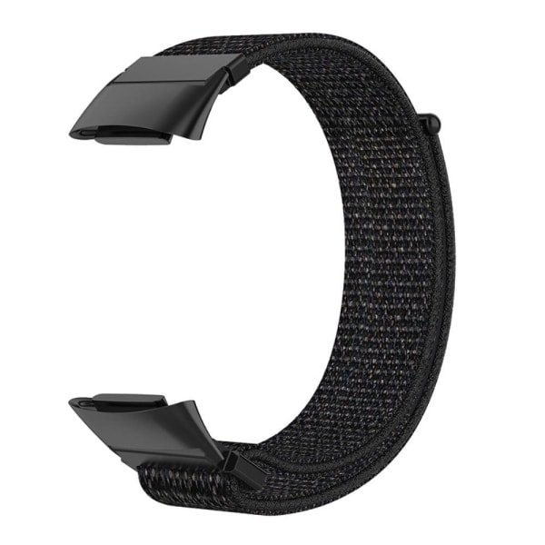 Generic Elastic Nylon Watch Strap Fitbit Charge 5 - Black