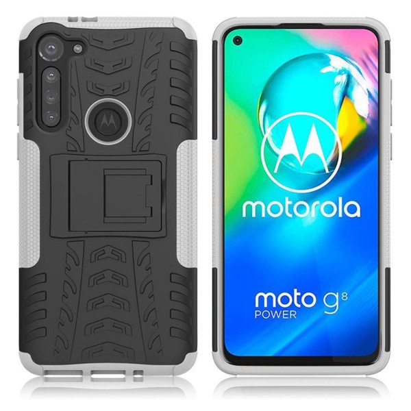 Generic Offroad Cover - Motorola Moto G8 Power Sort / Hvid White
