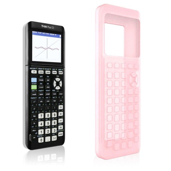Generic Texas Instruments Ti-84 Plus Silikone Etui - Lyserød Pink