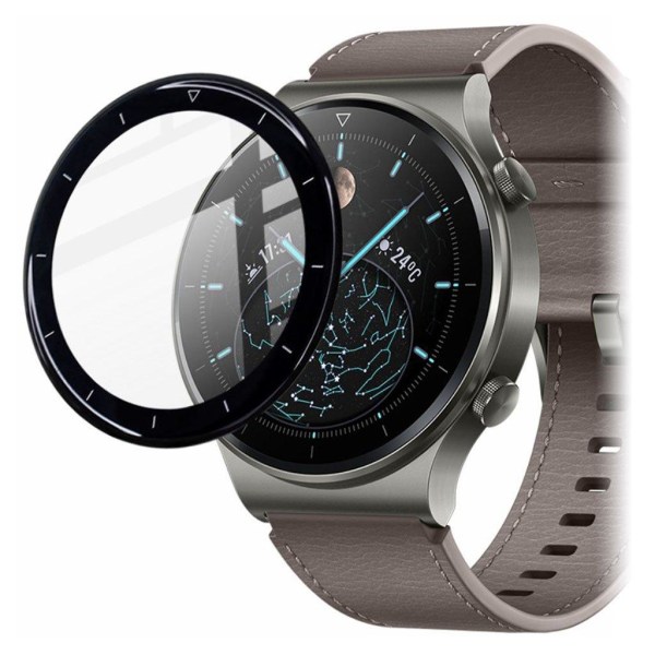 Generic Imak Huawei Watch 3 Black-edge Screen Protector Transparent