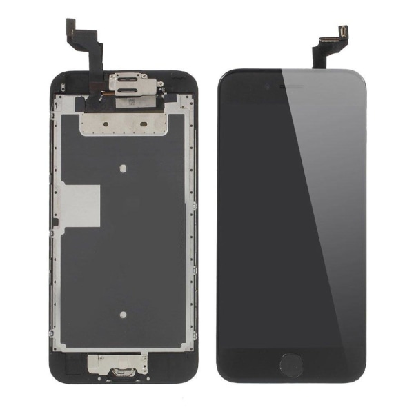 Generic Iphone 6s Plus 4,7 Tommer Lcd-skærm Og Digitaliseringsmontage + Black
