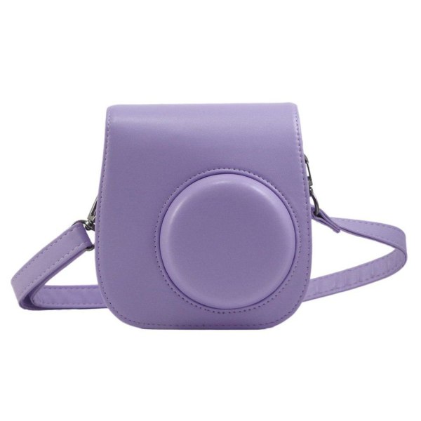 Generic Fujifilm Instax Mini 9 / 8 Læder Etui - Lyselilla Purple