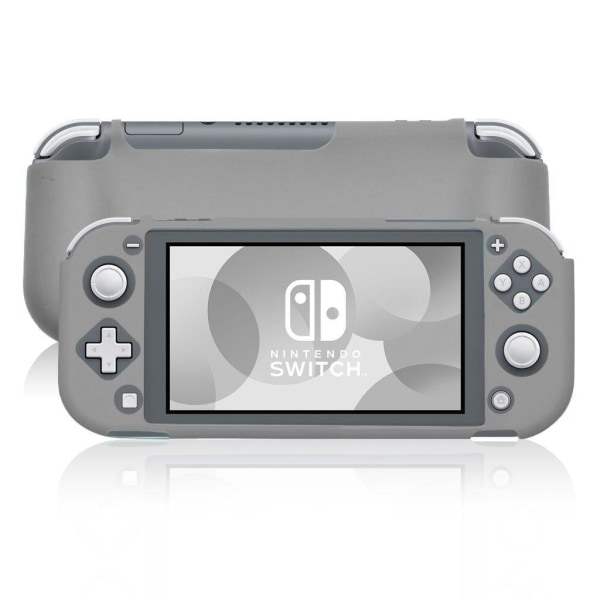 Generic Nintendo Switch Lite Holdbar Silikone Etui - Grå Silver Grey