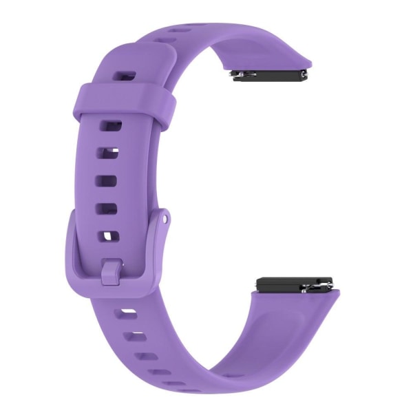 Generic Huawei Band 7 Silicone Watch Strap - Lilac Purple