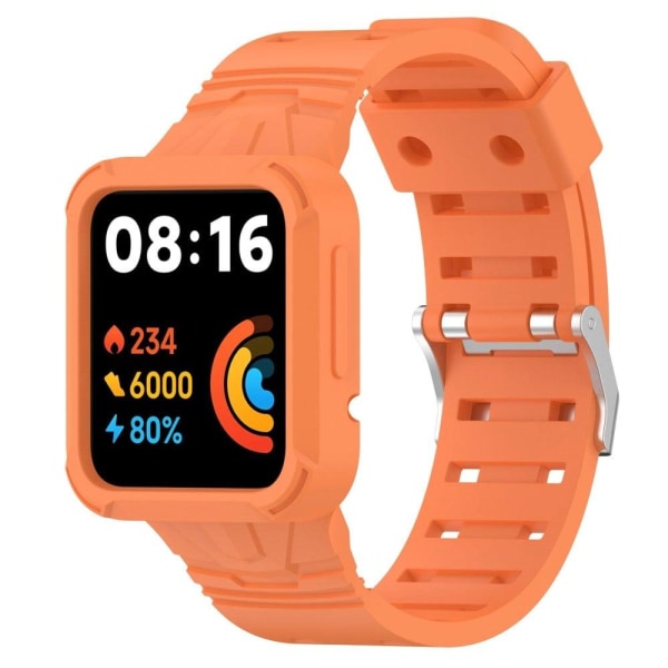 Generic Xiaomi Redmi Watch 2 Lite / Silicone Strap Wit Orange