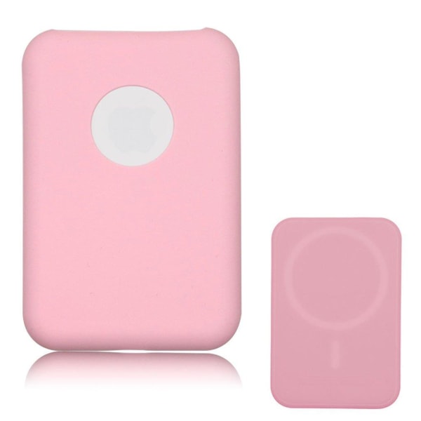 Generic Apple Magsafe Charger Silicone Cover - Pink