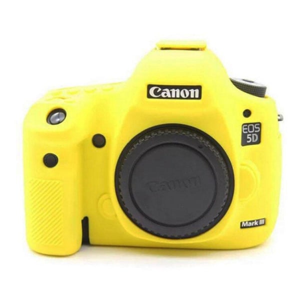 Generic Canon Eos 5d Mark Iii Cover I Silikone - Gul Yellow