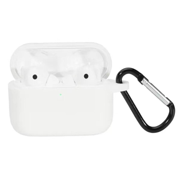 Generic Honor Earbuds 2 Se Silicone Case With Carabiner - White