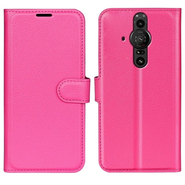 Generic Classic Sony Xperia Pro-i Flip Etui - Rose Pink