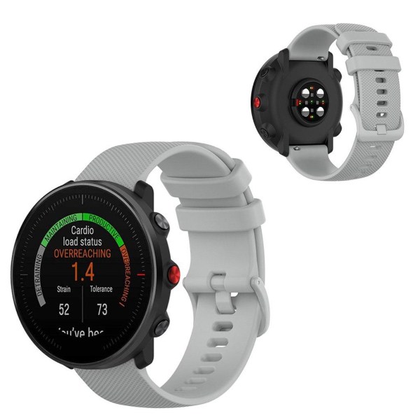 Generic Polar Vantage M / Garmin Vivoactive 4 Huawei Watch Gt Silikone Silver Grey