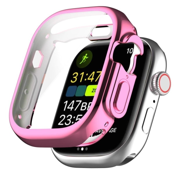 Generic Electroplating Cover For Apple Watch Ultra - Pink