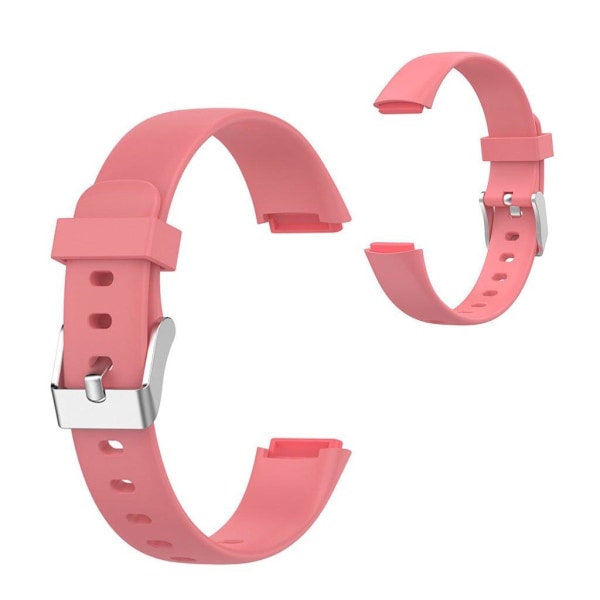 Generic Fitbit Luxe Silicone Watch Strap - Pink / Size: L