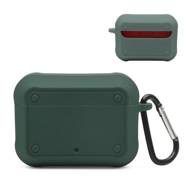 Generic Beats Studio Buds Silicone Case With Buckle - Army Green
