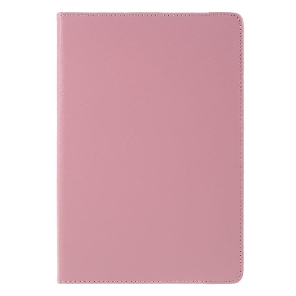 Generic Foldable Case With Lichi-texture For Samsung Galaxy Tab S6 Lite Pink