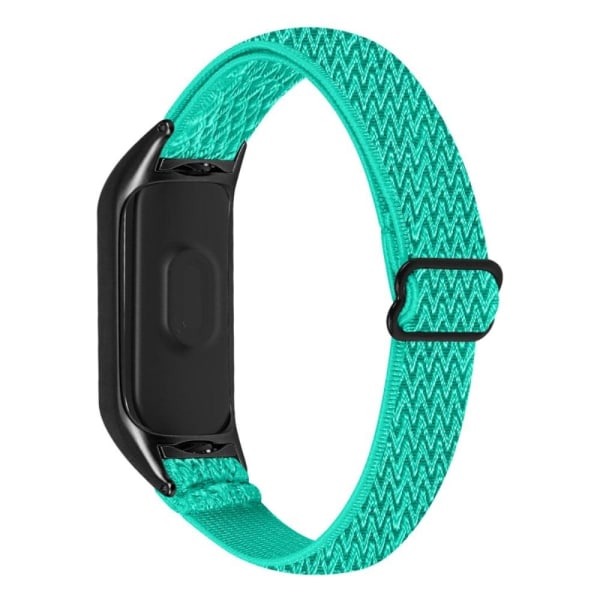 Generic Xiaomi Mi Band 7 Elastic Nylon Watch Strap - Mint Green