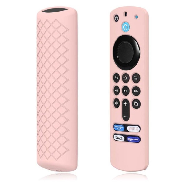 Generic Amazon Fire Tv Stick 4k (3rd) Gs133 Silicone Controller Cover - Pink