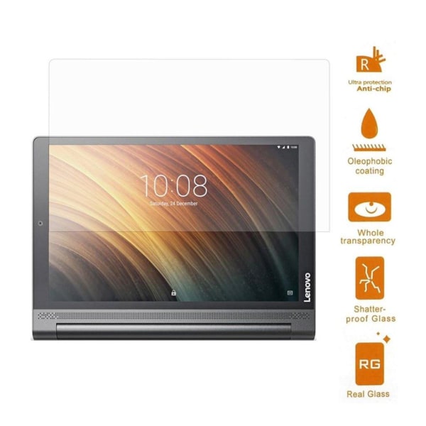 Generic Lenovo Yoga Tab 3 Plus 10 Hærdet Glas Skærmbeskytter Transparent