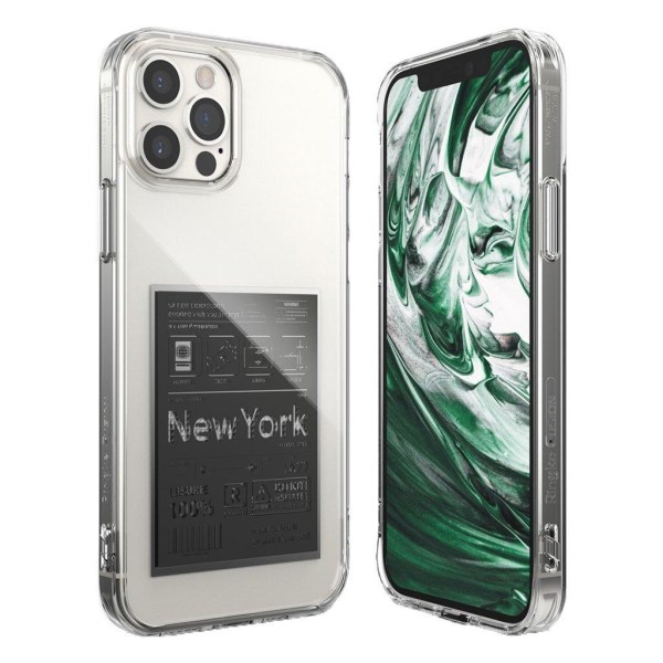 Generic Ringke Fusion Design - Iphone 12 Pro Max New York : Label Transparent