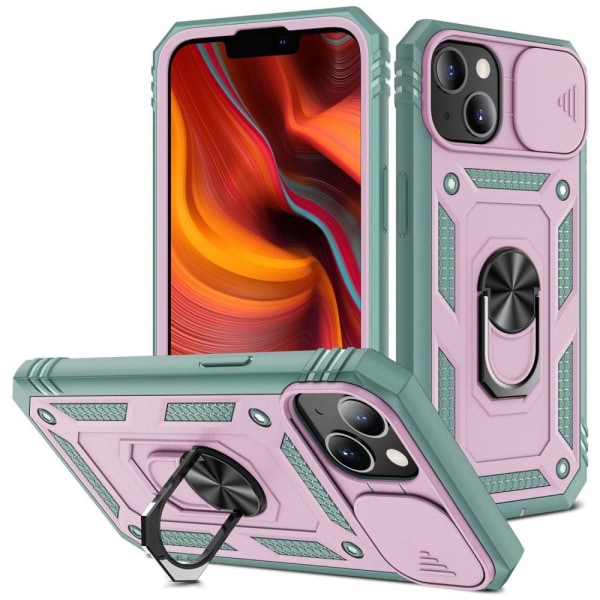 Generic Bofink Combat Iphone 13 Case - Pink / Green