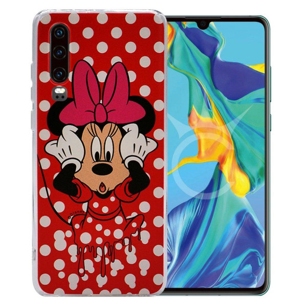 Generic Minnie Mouse #16 Disney Cover For Huawei P30 - Red