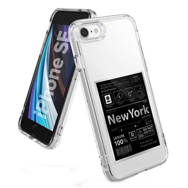Generic Ringke Fusion Design - Iphone Se 2020 / 8 7 New York : Label Transparent