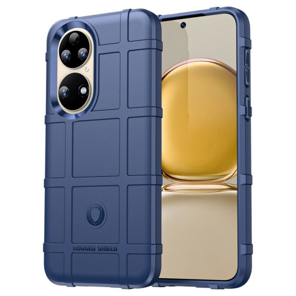 Generic Rugged Shield Etui Huawei P50 Pro - Blå Blue