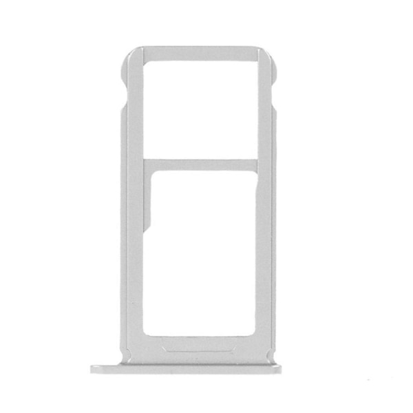 Generic Nokia 7.1 Oem Dual Sim Card Tray Holder - Silver Grey