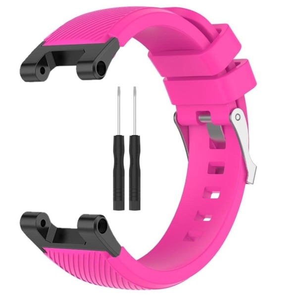 Generic Amazfit T-rex Pro / Ares Twill Texture Silicone Watch St Pink