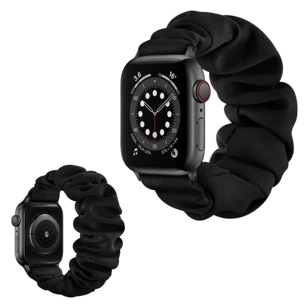 Generic Apple Watch Series 6 / 5 40mm Elastic Hair Band Style Stra Black