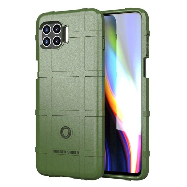 Generic Rugged Shield Etui Motorola Moto G 5g Plus - Militærgrøn Green