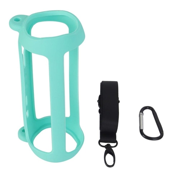 Generic Jbl Flip 6 Silicone Cover With Strap - Green