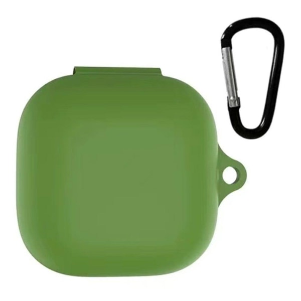 Generic Beats Fit Pro Silicone Case With Keychain - Grass Green