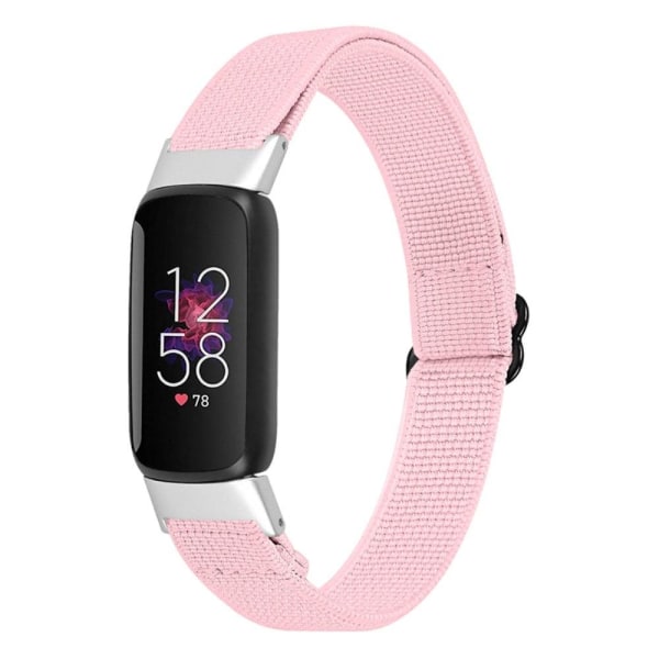 Generic Fitbit Luxe Nylon Watch Strap - Pink