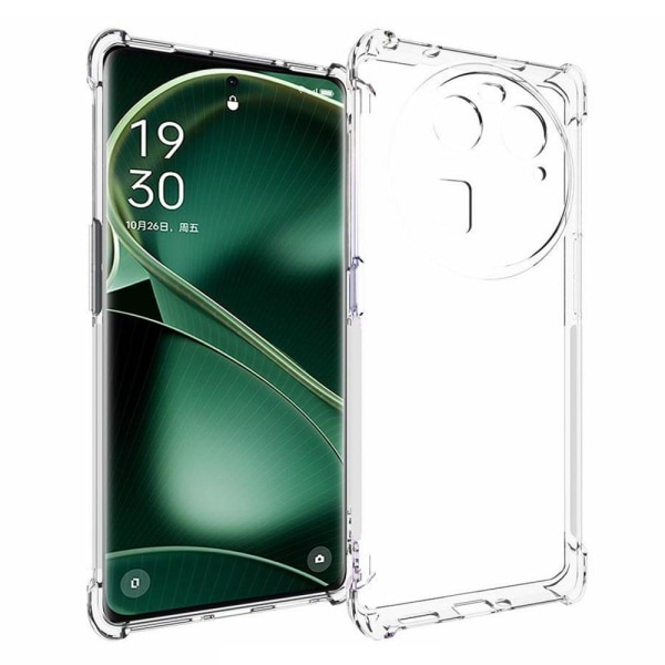 Generic Lux-case Airbag Cover For Oppo Find X6 Transparent
