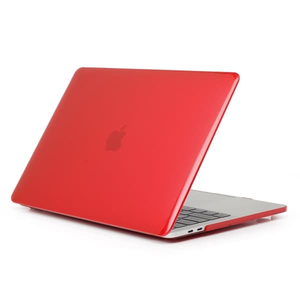 MacBook Air 13 M1 (A2337, 2020) / (A2179, 2020) gjennomsiktig deksel foran og bak - Rød