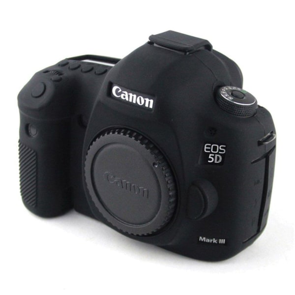 Generic Canon Eos 5d Mark Iii Cover I Silikone - Sort Black
