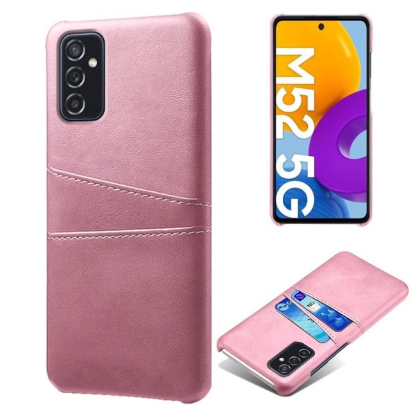 Generic Dual Card Etui Samsung Galaxy M52 5g - Champagne Gold Pink