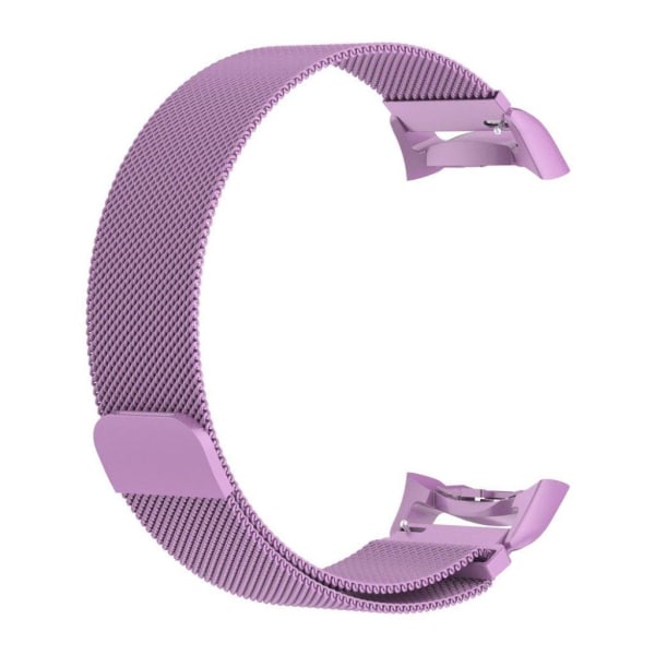 Generic Samsung Gear S2 Armbånd I Rustfri Stål - Lilla Purple