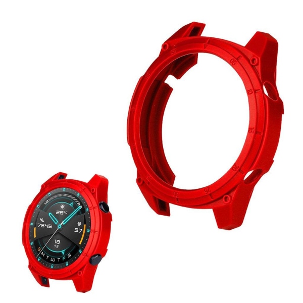 Generic Huawei Watch Gt 2 46mm Single Color Sports Style Cover - Red