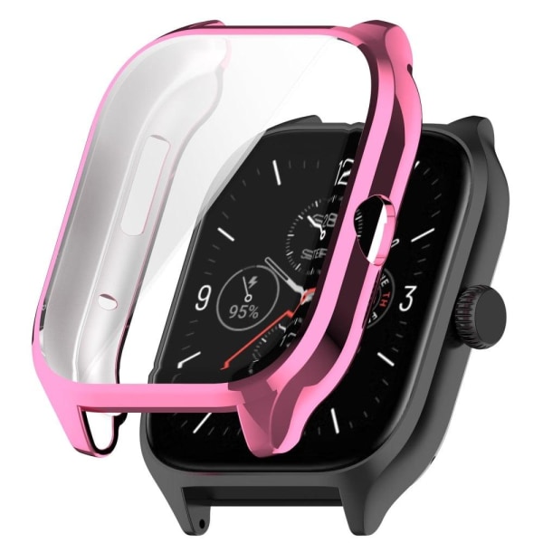 Generic Amazfit Gts 4 Electroplating Cover - Pink